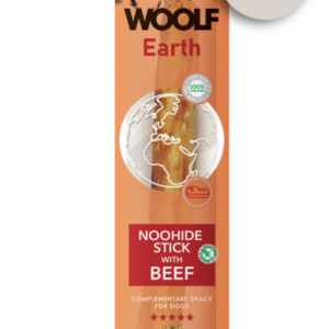 Woolf Earth Noohide Xl Stick With Beef 85G