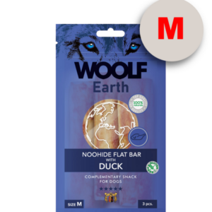Woolf Earth Noohide M Flat Bar With Duck 90G