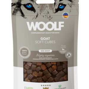 WOOLF Soft Cubes - Goat (monoprotein) 100g