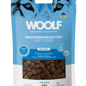 WOOLF Soft Cubes - Mediteranean Fish 100g