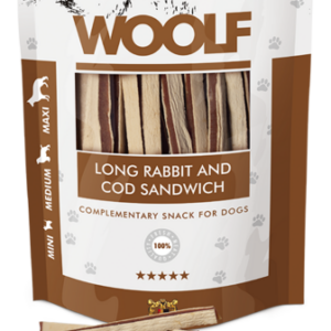 Woolf classic rabbit and cod sandwich 100 gram