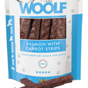 Woolf classic salmon with carrot strips 100 gram