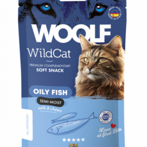 WOOLF WILDCAT Snacks - Oily fish  50gr
