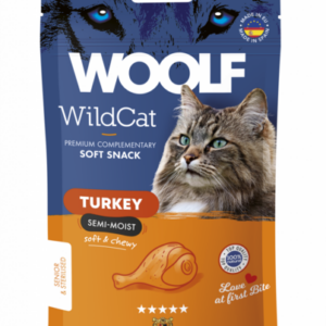 WOOLF WILDCAT Snacks - Turkey  50gr