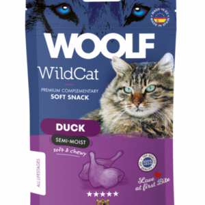 WOOLF WILDCAT Snacks - Duck  50gr