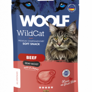 WOOLF WILDCAT Snacks - Beef 50gr