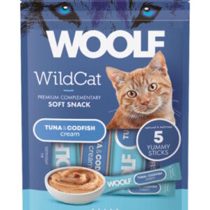 WOOLF WILDCAT Cream - Tuna & Codfish 70 gr