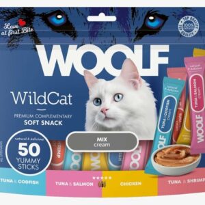 WOOLF WILDCAT Cream 50 pcs - Mix