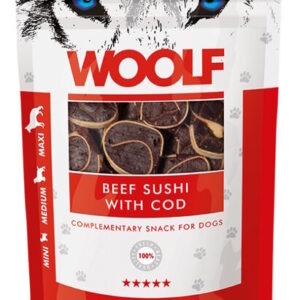 Woolf Beef Sushi with Cod 100 gram