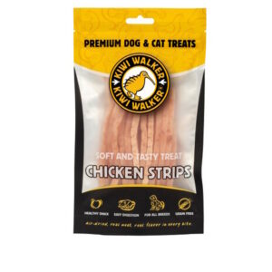 Air Dried soft Chicken Strips  100 gr