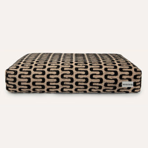 Retro wave dog bed
