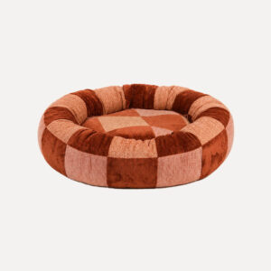 Block round dog bed