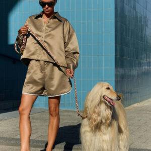 Ethnic dog leash