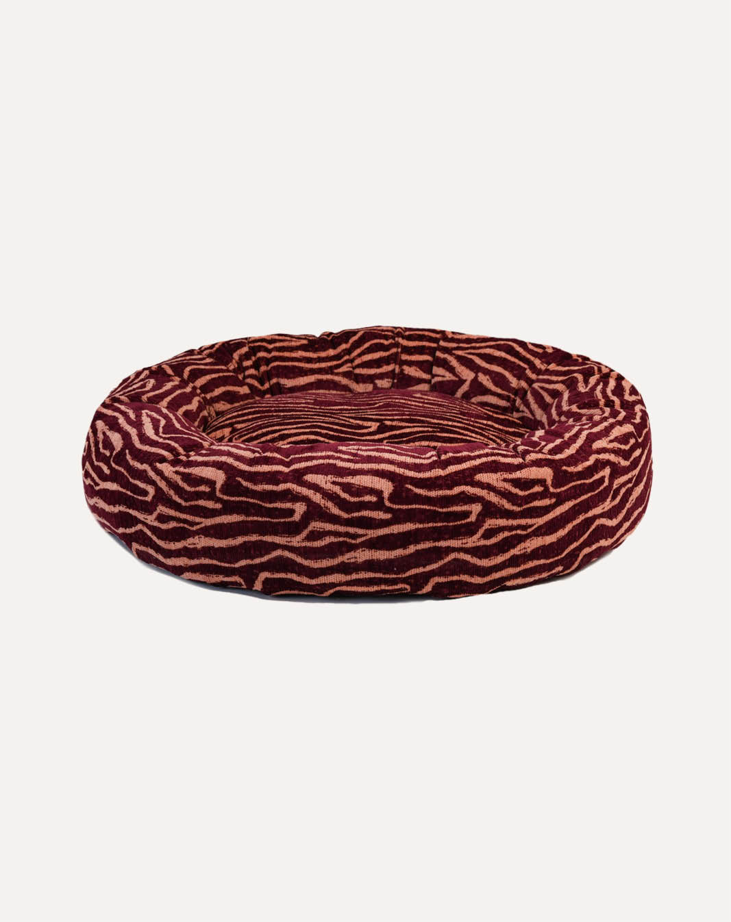 Ethnic round dog bed