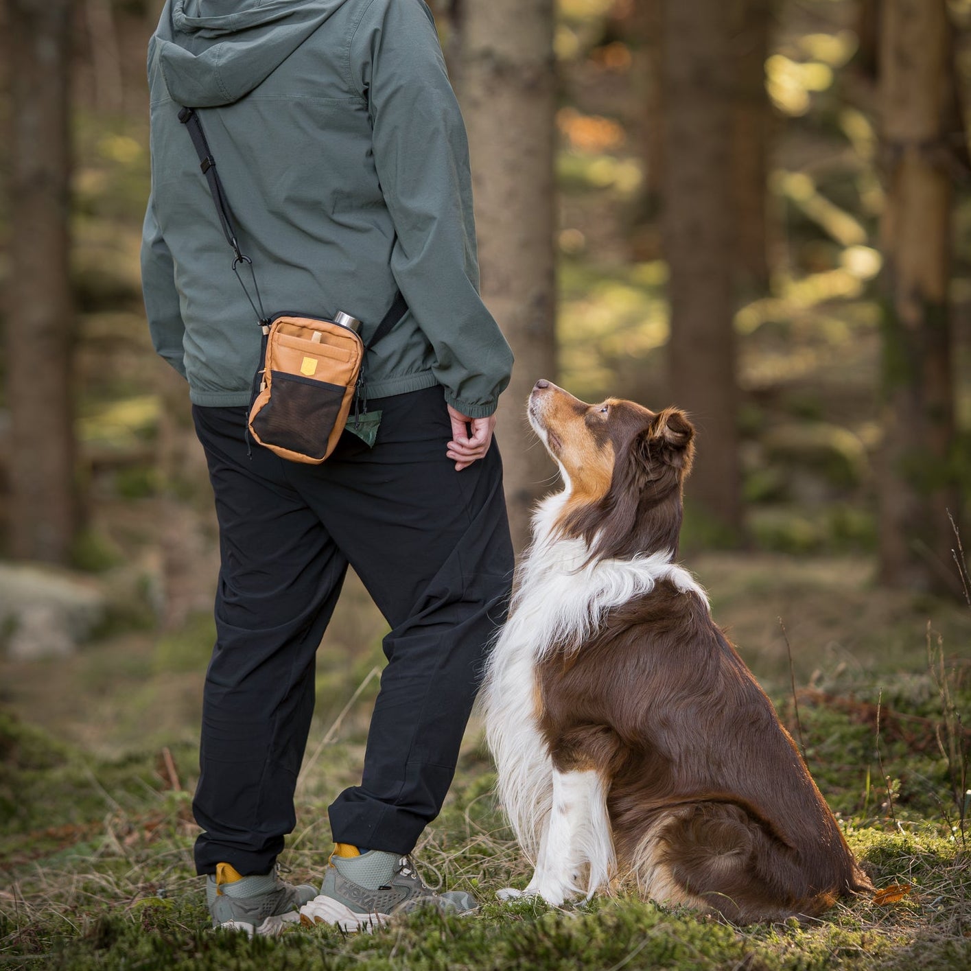 Hydration Shoulder Bag Wood Brown Mix - Afbeelding 10