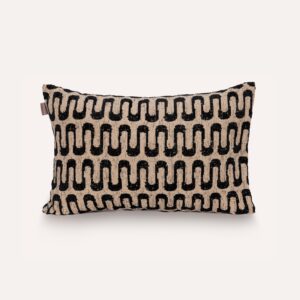 Retro wave cushion