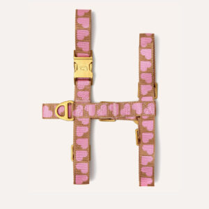 Heart dog harness