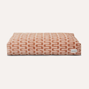 Retro wave dog bed