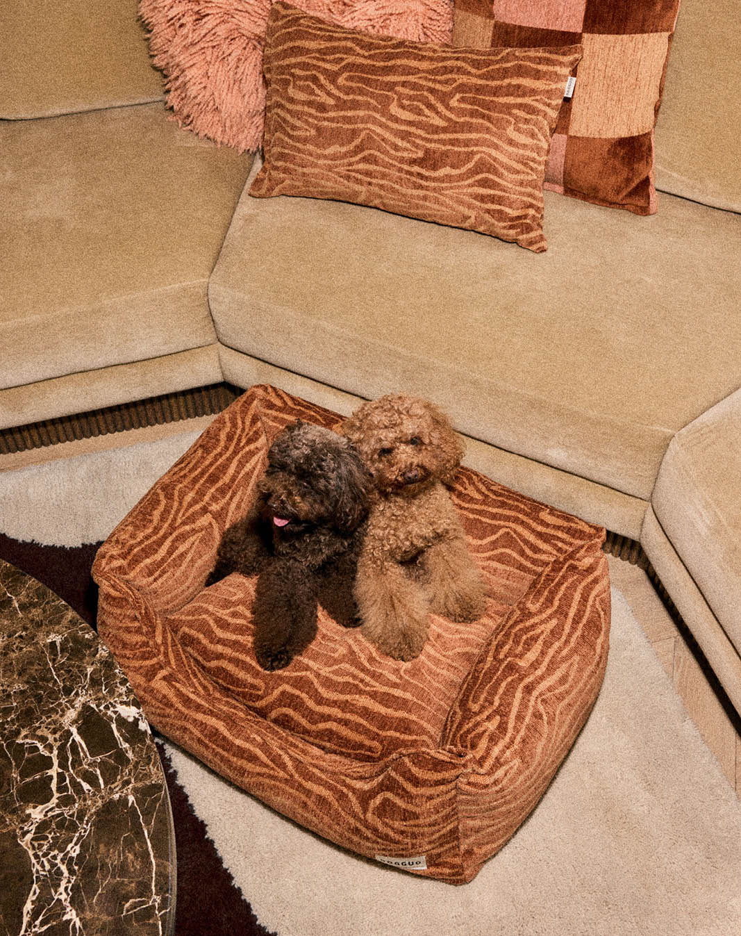 Ethnic sofa dog bed - Afbeelding 5