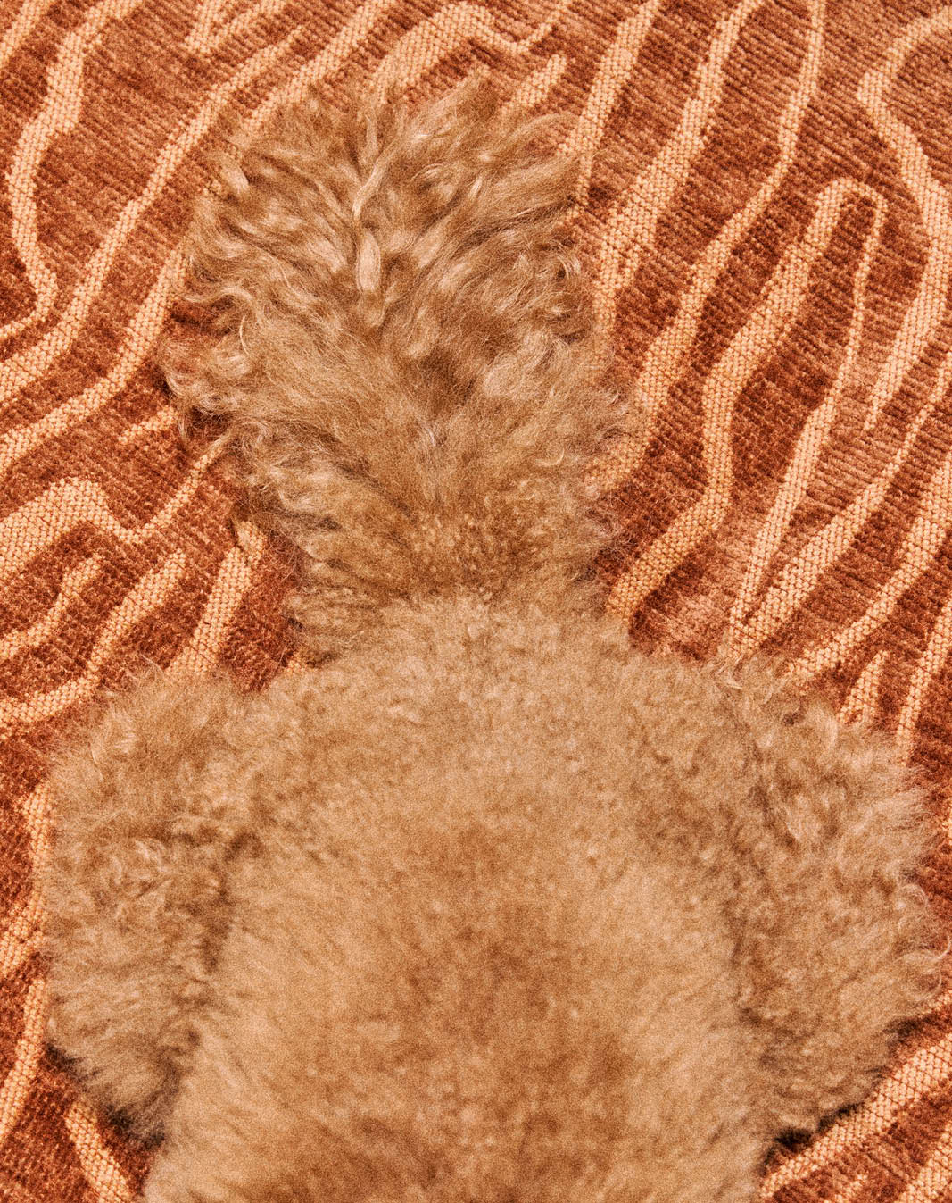 Ethnic round dog bed - Afbeelding 5