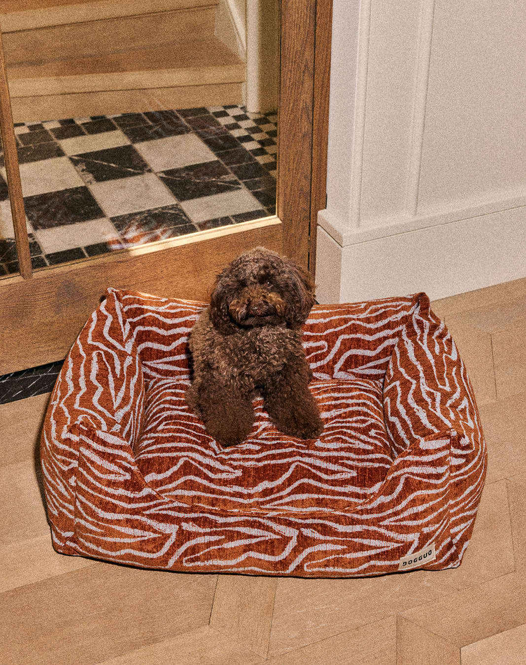 Ethnic sofa dog bed
