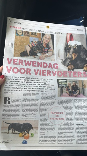 Hondenspa bij Lara Loves