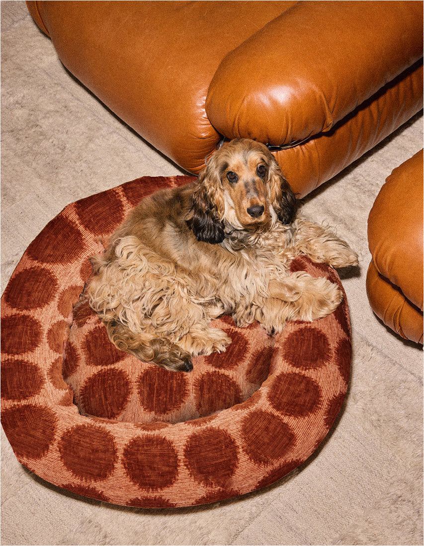 Dot round dog bed - Afbeelding 2