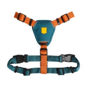 Color Block Dog Harness Lime Mix