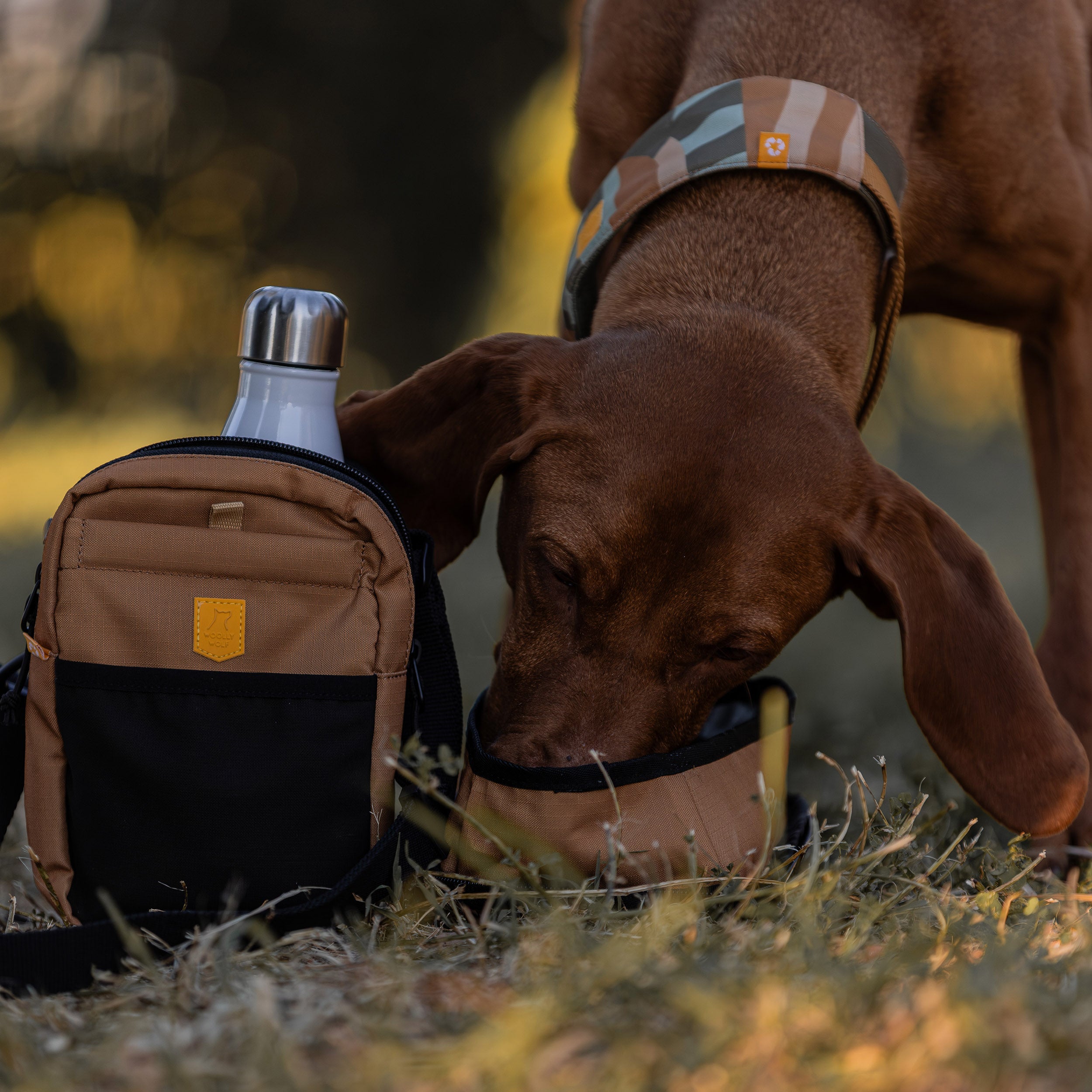 Hydration Shoulder Bag Wood Brown Mix - Afbeelding 11